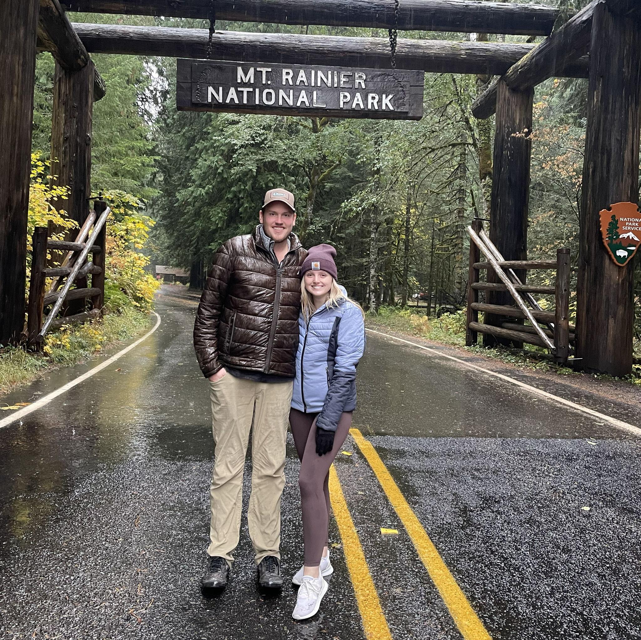 One month into "officially" dating we flew out to Seattle to visit (and for Tiffani to meet) Will's sister, Lauren