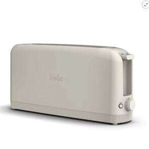 bella 2-Slice Slim Toaster Oatmilk