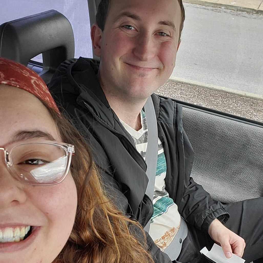 This was towards the beginning of our friendship when we were headed to go out to eat.