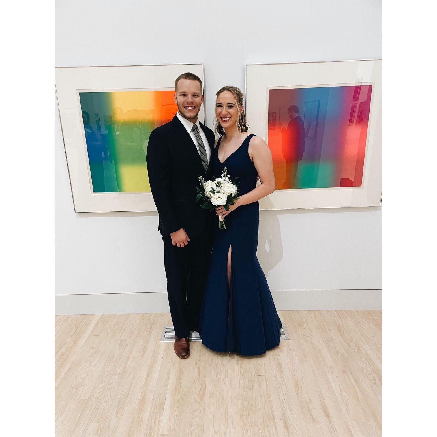 Alli and Drew's wedding 2021
