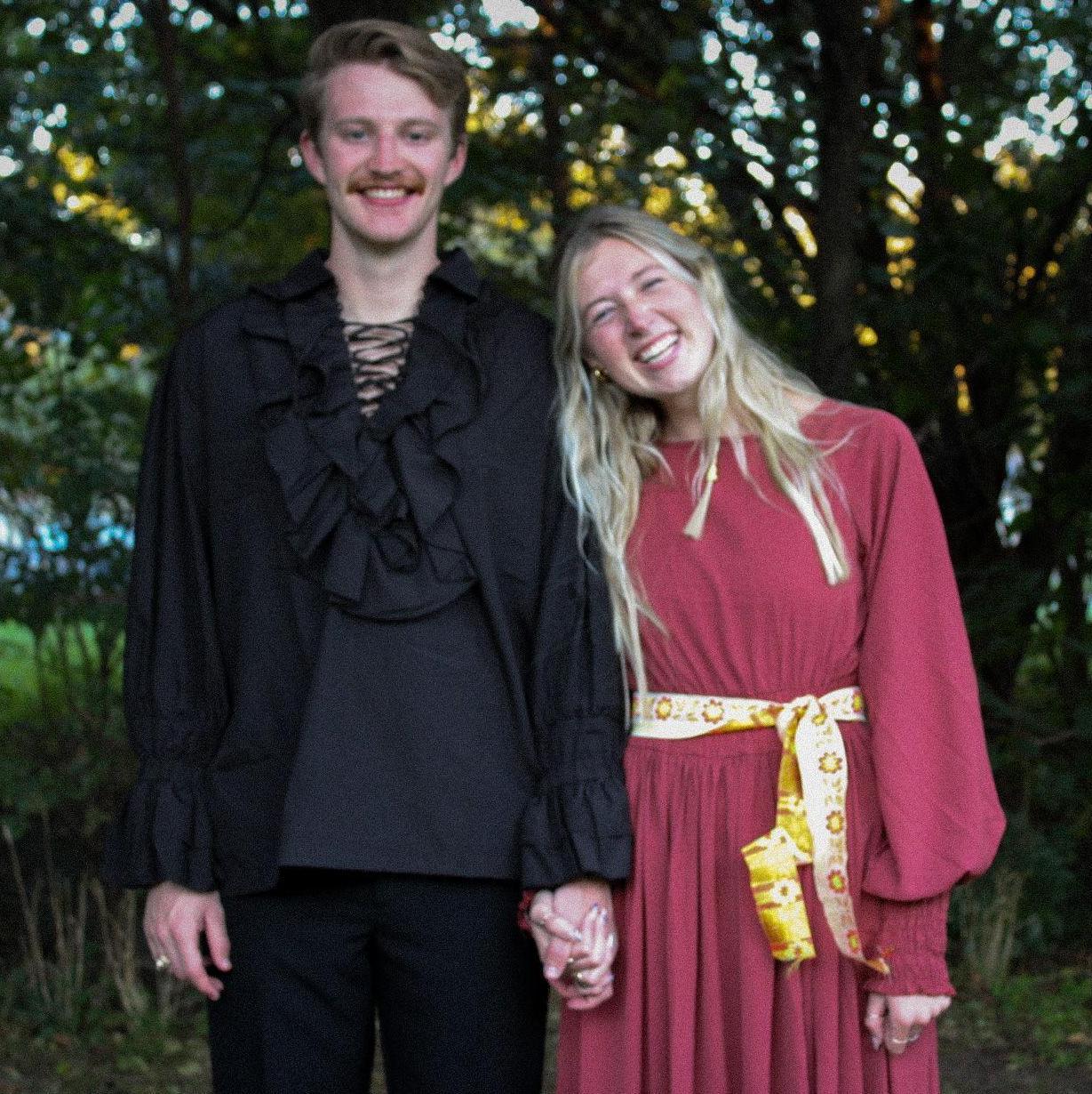 The princess bride couples costume! Connor looked pretty handsome as Zorro I'd say!