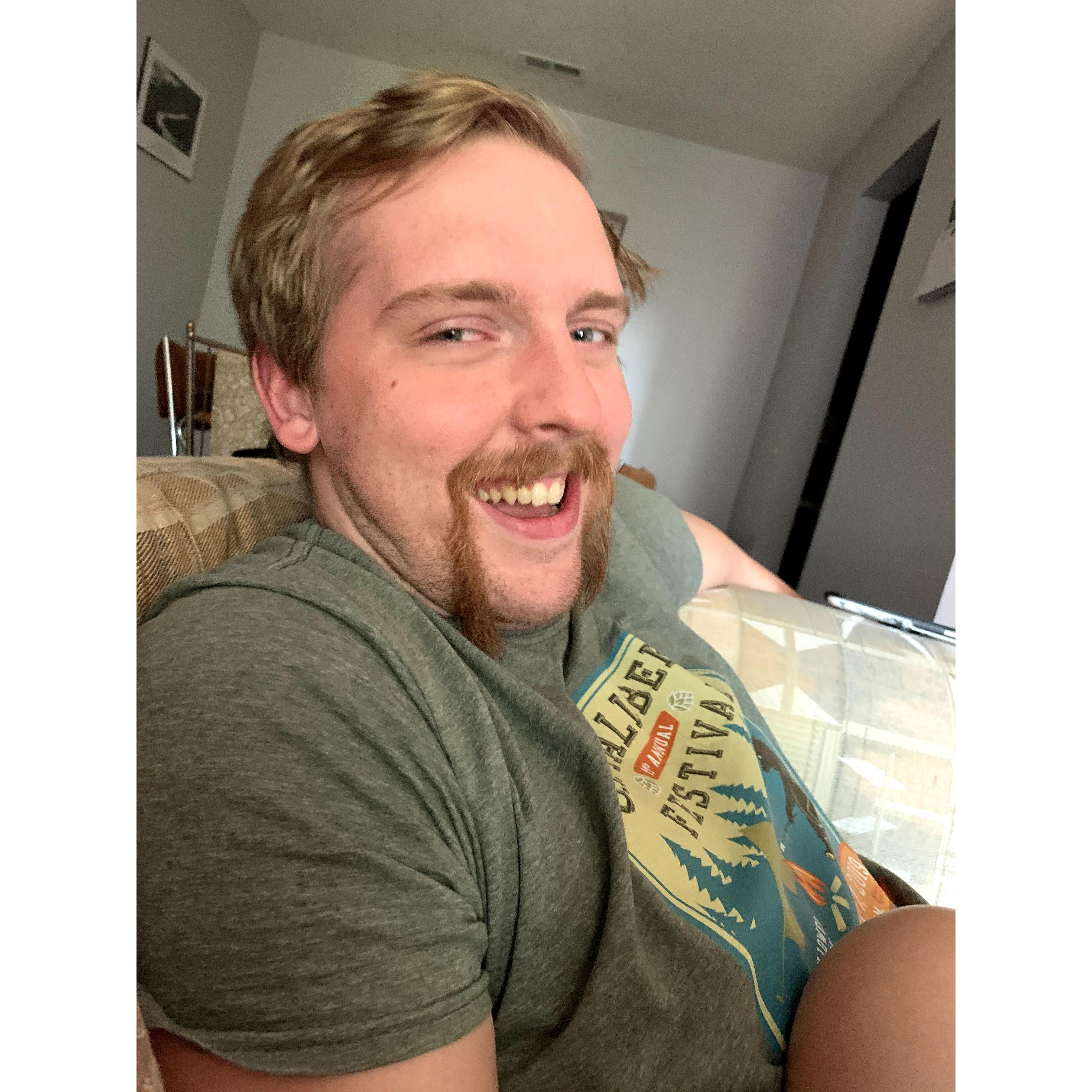 Shaved into Hulkamania for my birthday <3