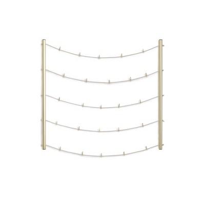 Hangit Photo Display Matte Brass - Umbra