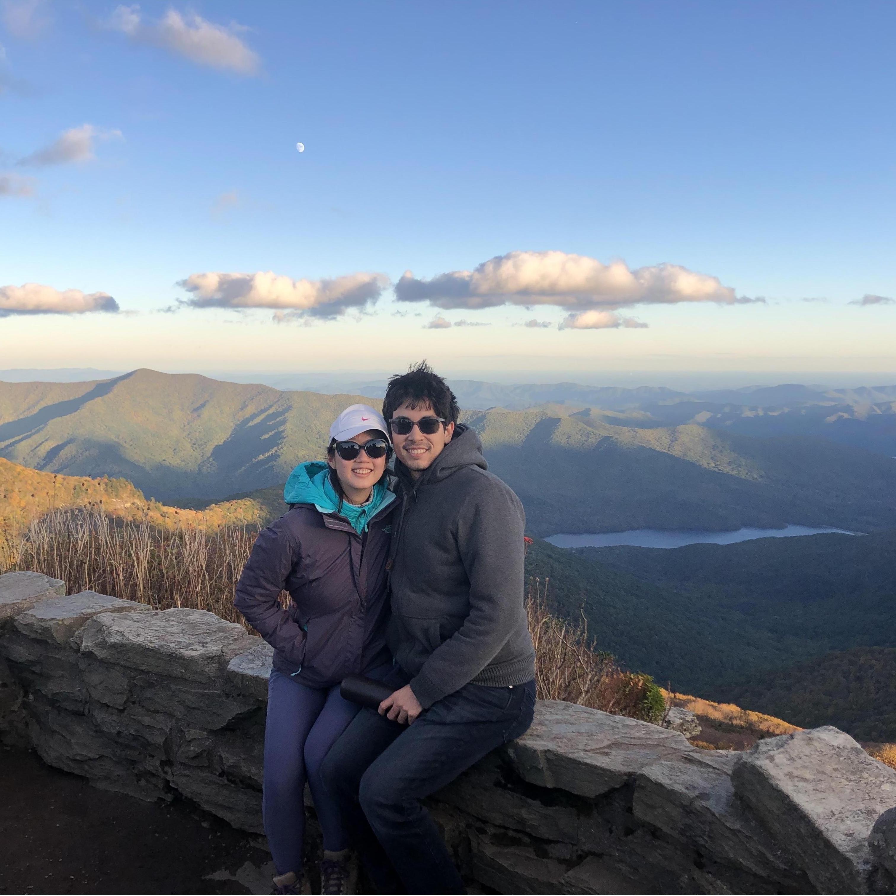 Craggy Pinnacle near Asheville, NC (October 2021)