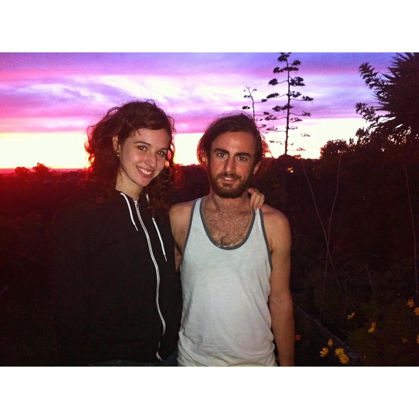 Our first picture together in San Diego (2013)