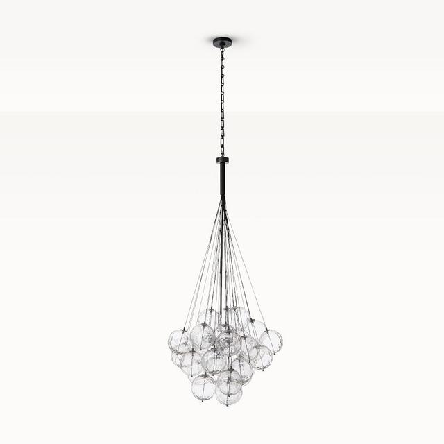 Berlin Glass Chandelier, Large