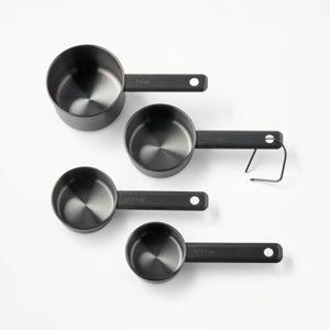 4pc Stainless Steel Measuring Cups - Figmint™