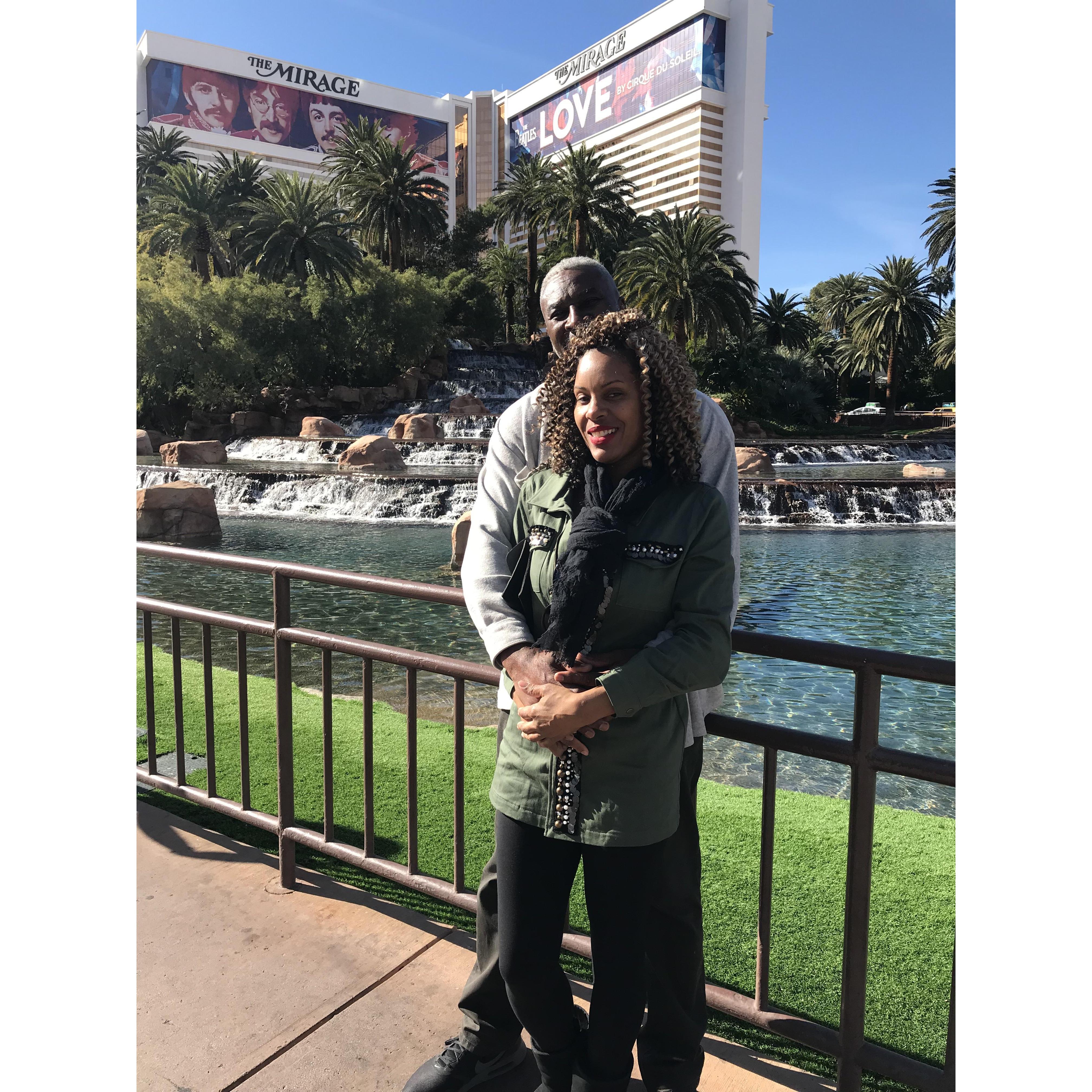 Just hanging out in Vegas