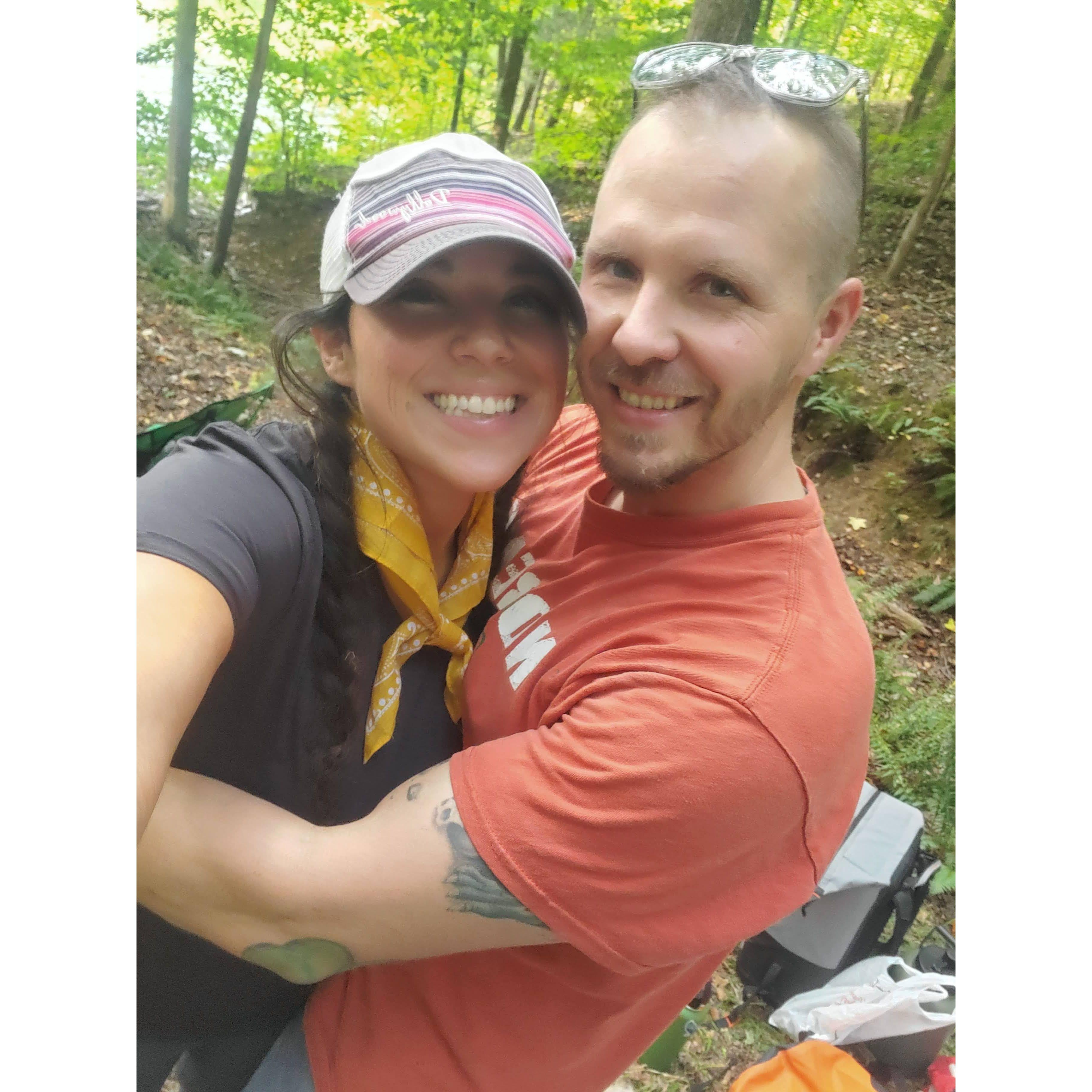 Our first canoe-camping trip together! Sept 2022