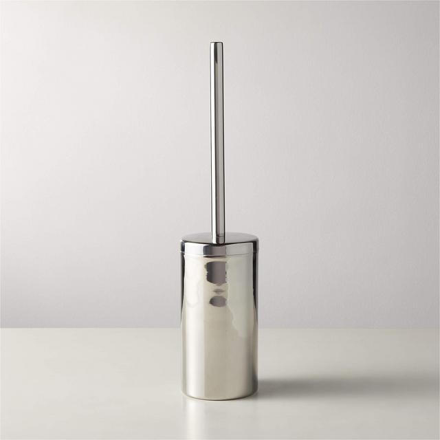 Elton Polished Stainless Steel Toilet Brush