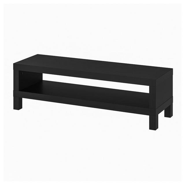LACK TV unit, black-brown47 1/4x13 3/4x14 1/8 "