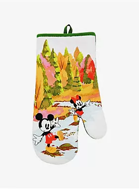 Disney Mickey and Minnie Nature Oven Mitt - BoxLunch Exclusive