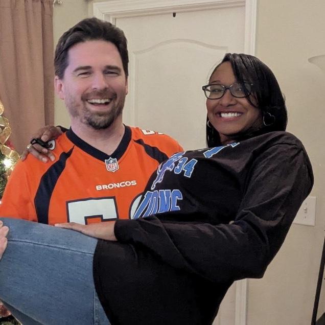 Neither of our teams went to the Super Bowl, but we sure had fun cheering them on!