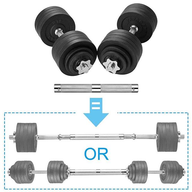 papababe Adjustable Dumbbells Cast Iron with Connector 40, 50, 65, 105, to 200 LBS, Adjustable Dumbbell Sets, Lifting Dumbells.
