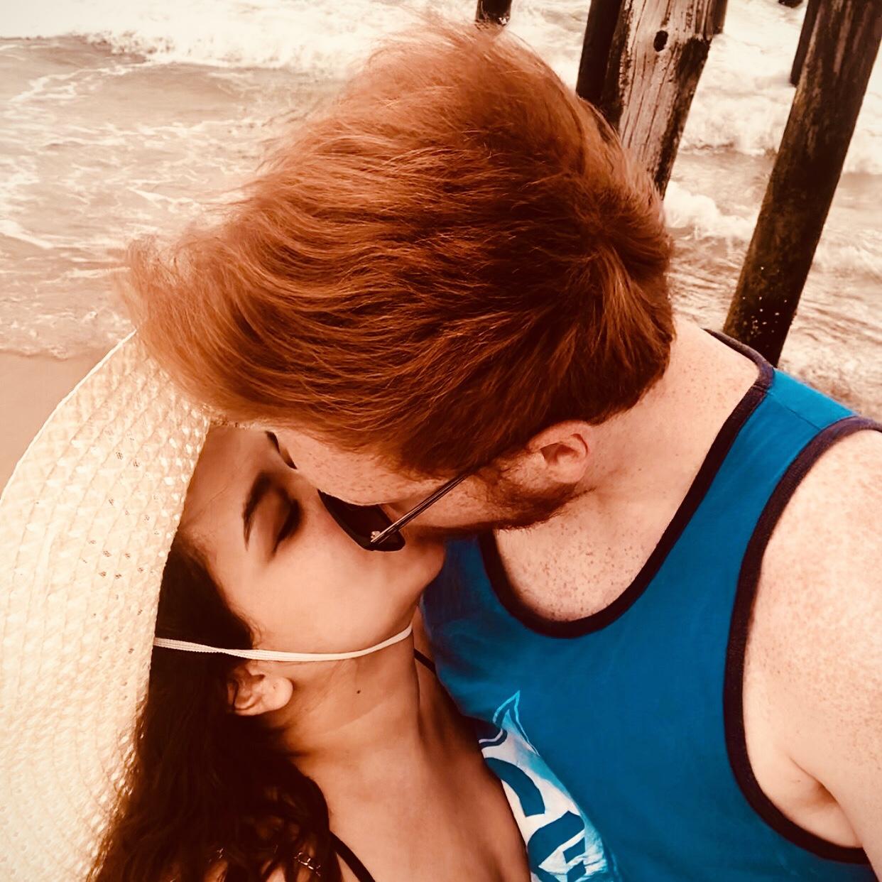 This is a picture from when we went to Ocean City to enjoy the summer.
