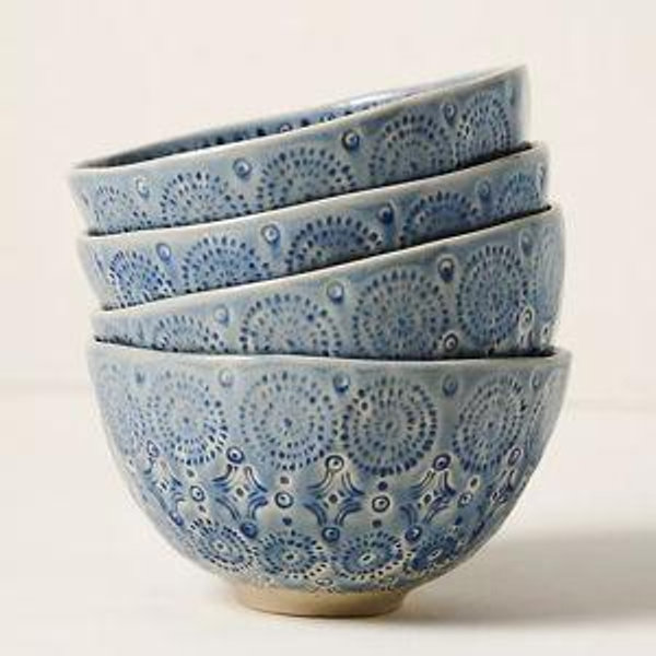 Old Havana Cereal Bowls, 2 Sets of 4