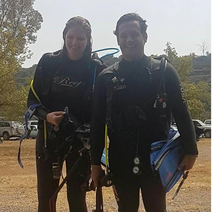 And then... He dived...