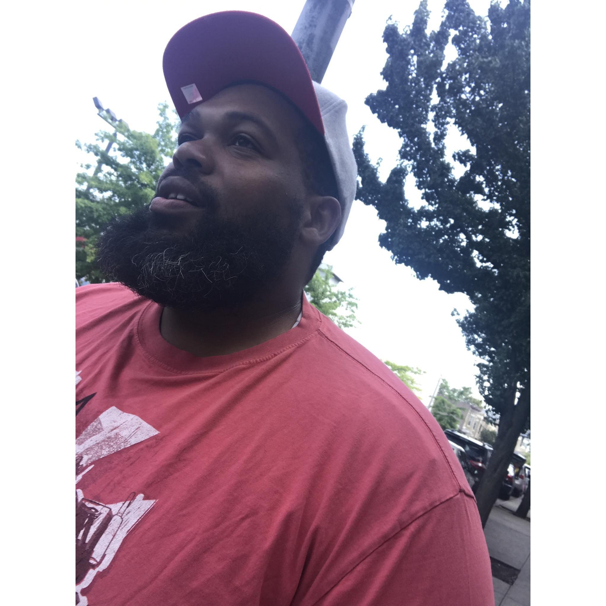 Taking Random Pics of Him.