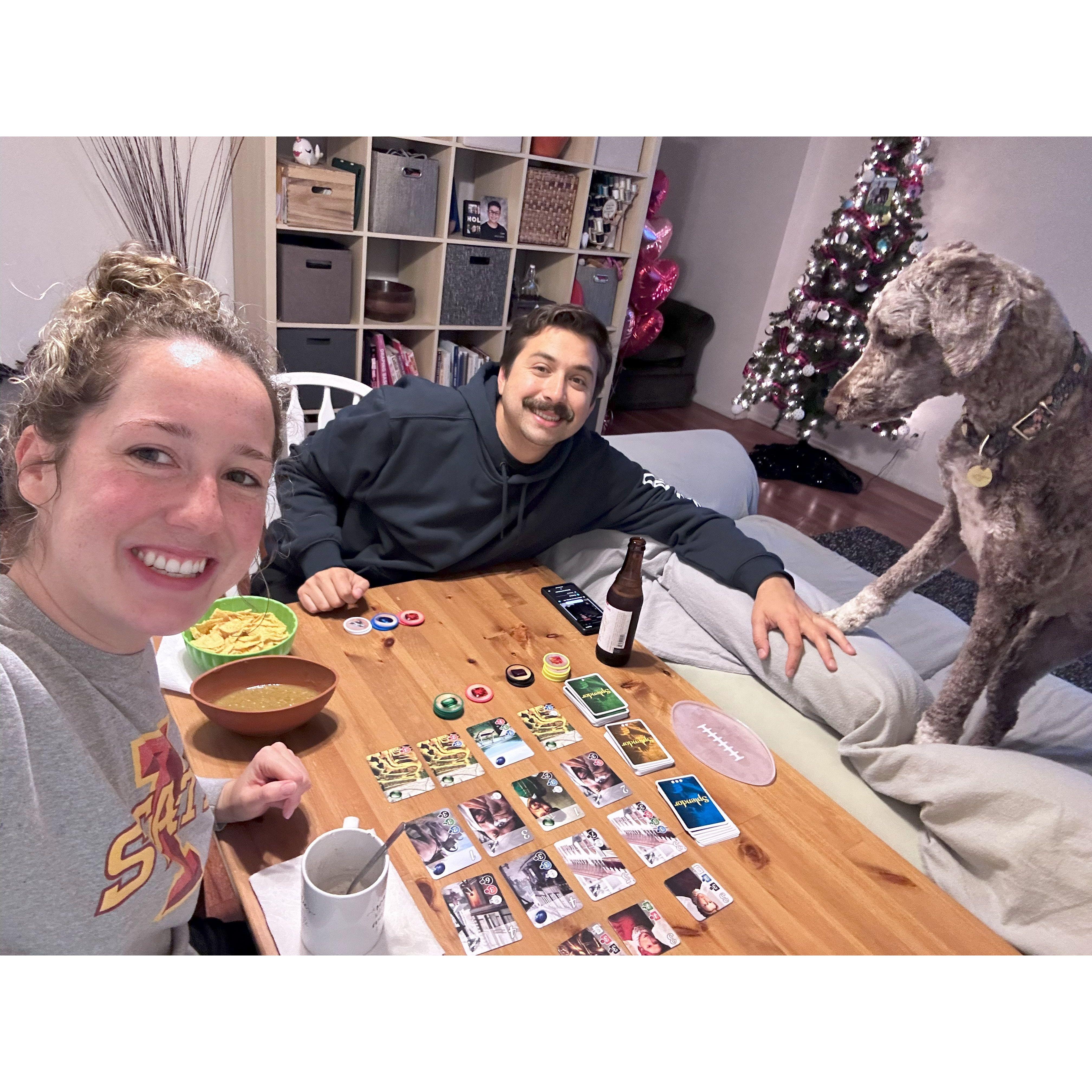 Definitely a board game family