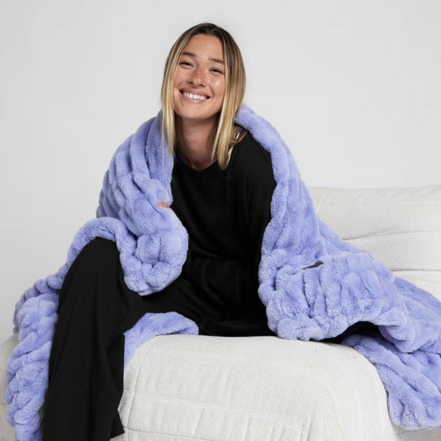 Comfrt Dreamer Blanket/Large/Lavender