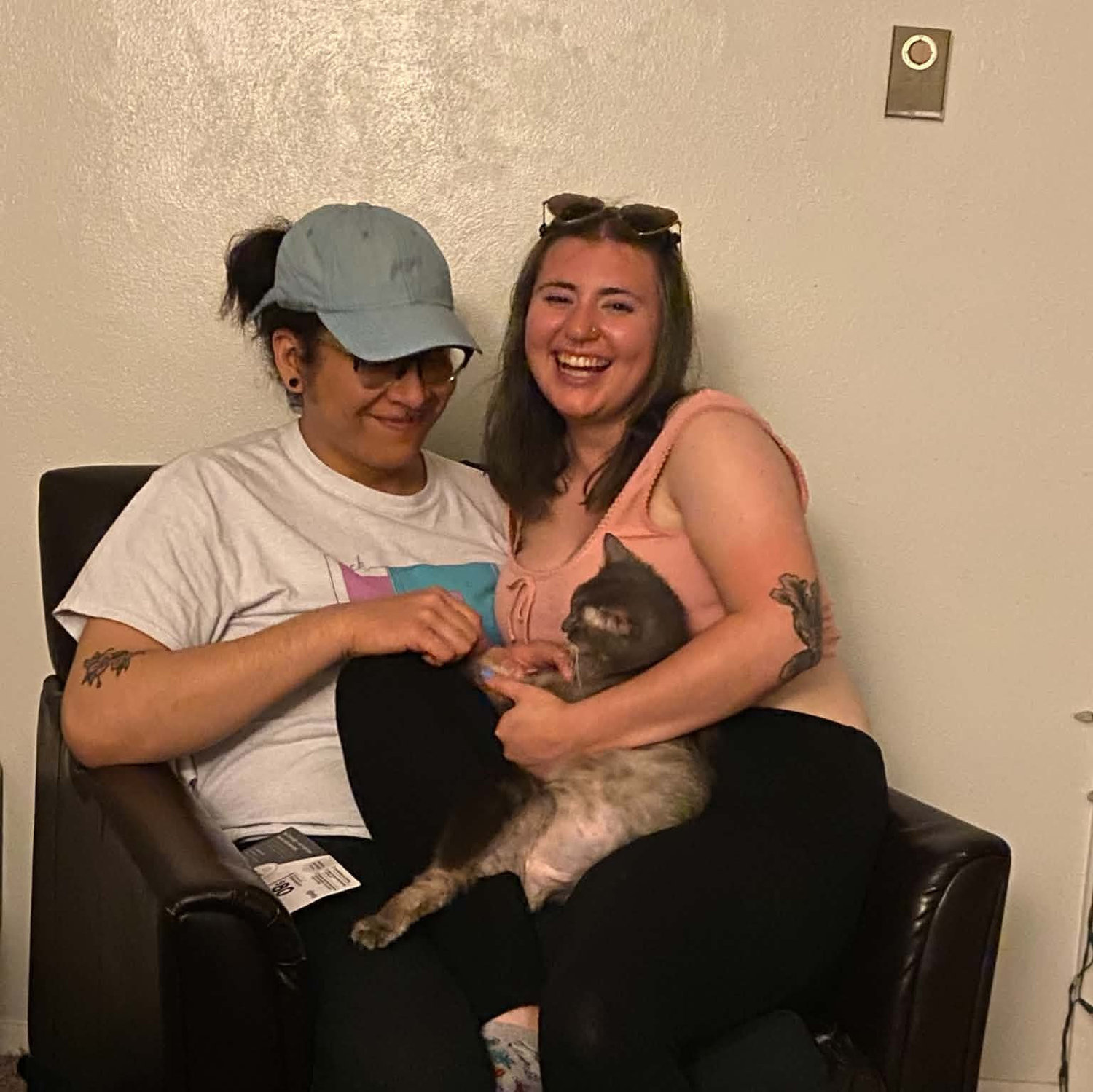 The first picture of us!