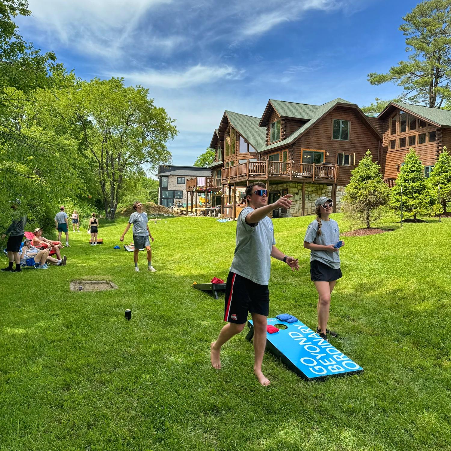 Camp Bednar 2024: Our joint bachelor/ette weekend in Deep Creek!