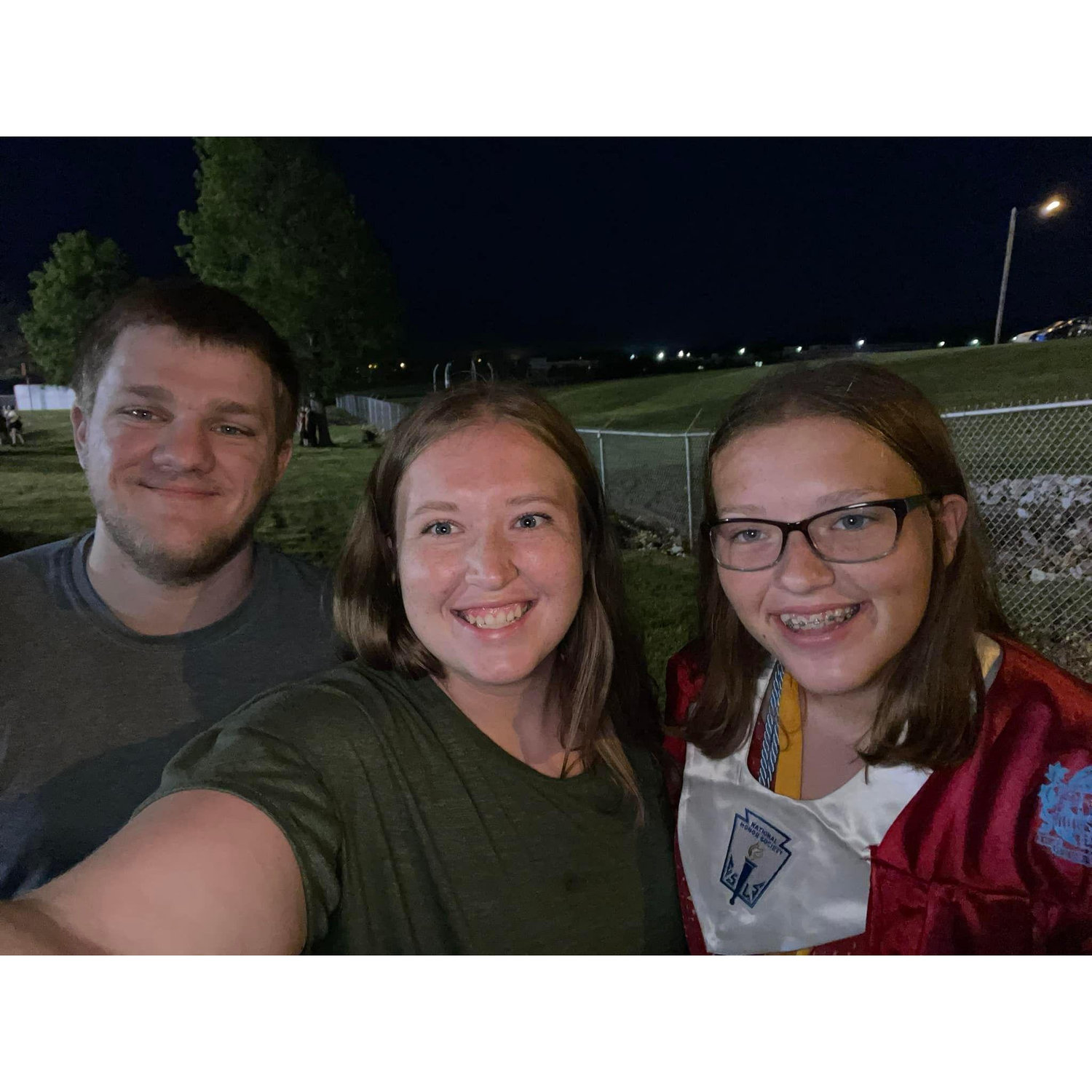 Danny met Baylee's family for the first time at Baylee's sisters graduation!