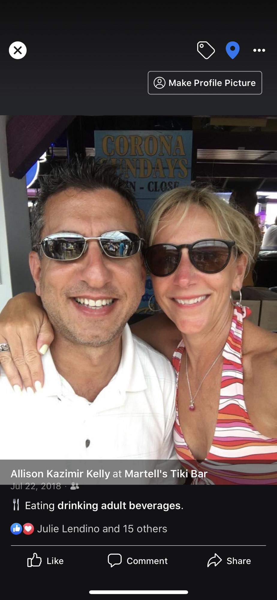 The Tiki Bar in Point Pleasant, a favorite.
