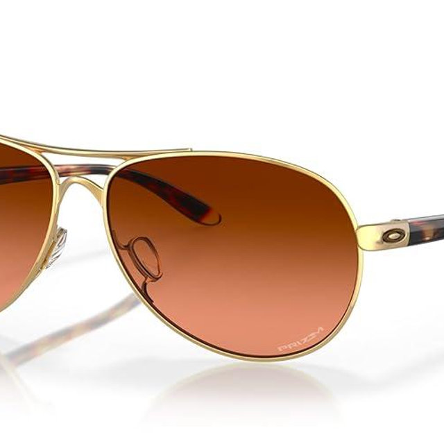 Oakley Women's Oo4079 Feedback Aviator Sunglasses
