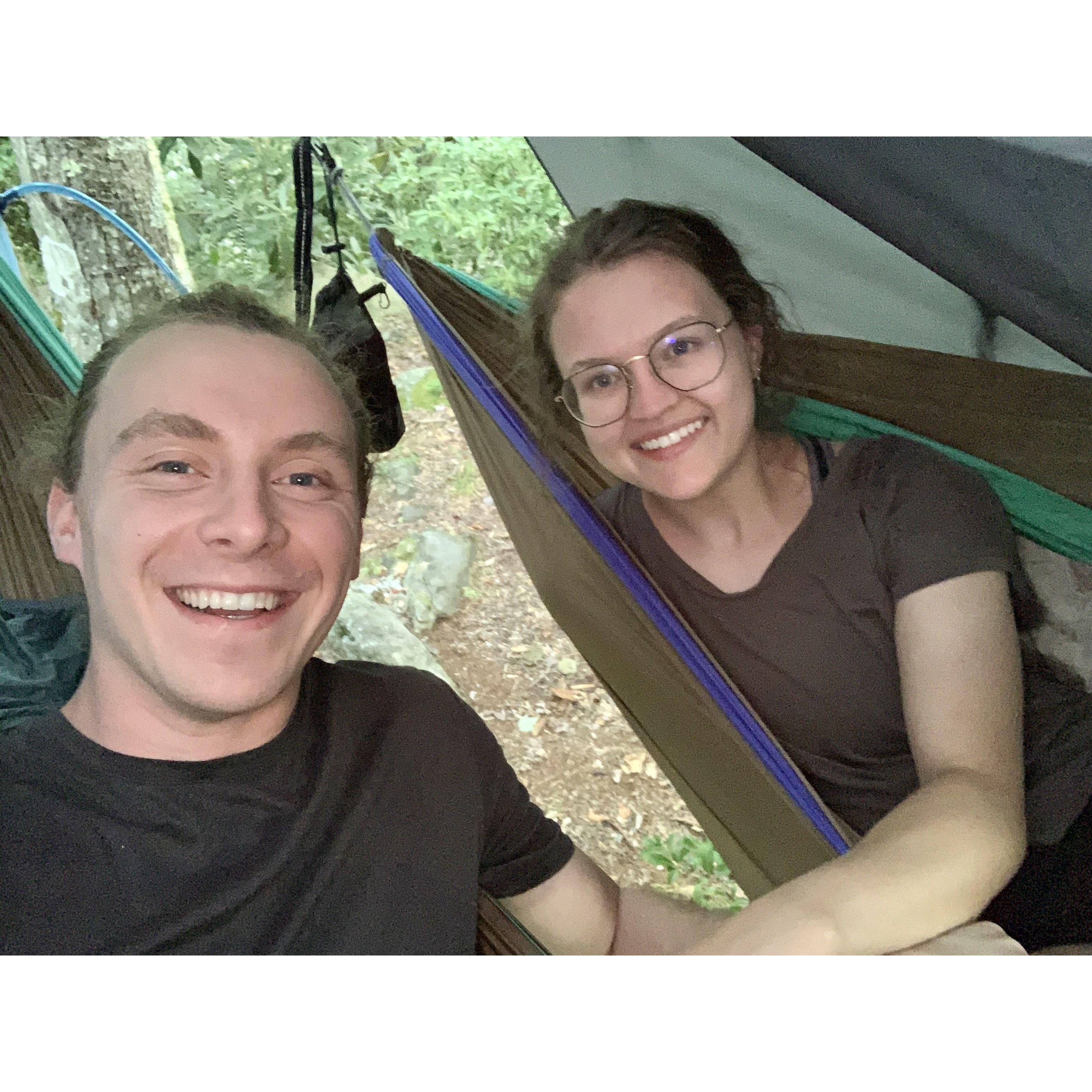 Backpacking in Grayson Highlands