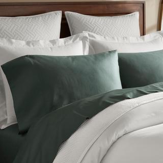 Signature Hemmed Organic Pillowcase, Set of 2