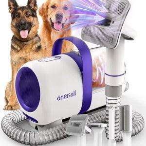 ONEISALL LM5 Low-Noise Dog Hair Vacuum & Grooming Kit, 1.5-L - Chewy.com