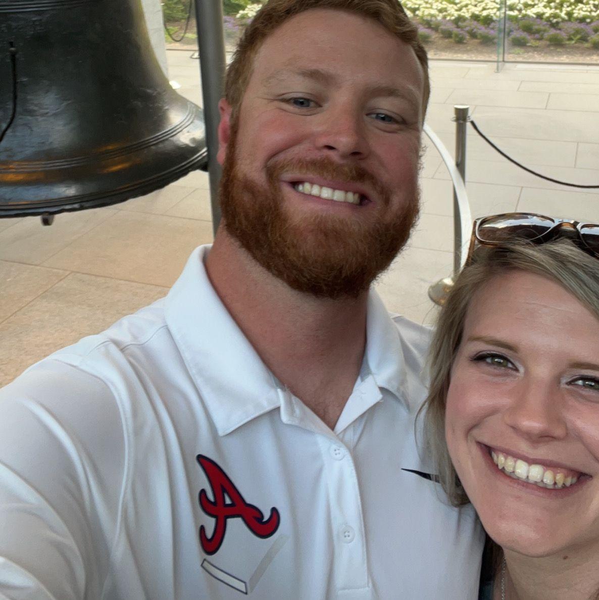 Our first road trip! We went to Washington DC and took a day trip to Philadelphia to watch the Braves play the Phillies! At that game is when Colton asked Emily to be his girlfriend.