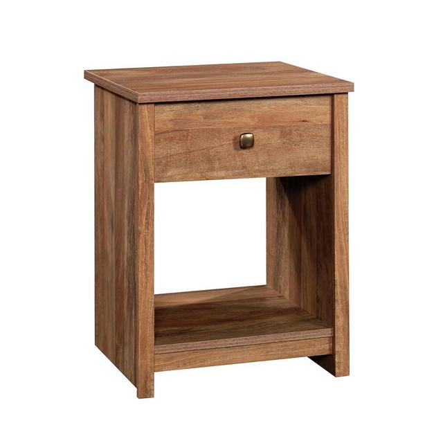 Sauder River Ranch Nightstand, L: 18.27" x W: 16.34" x H: 23.90", Sindoori Mango finish