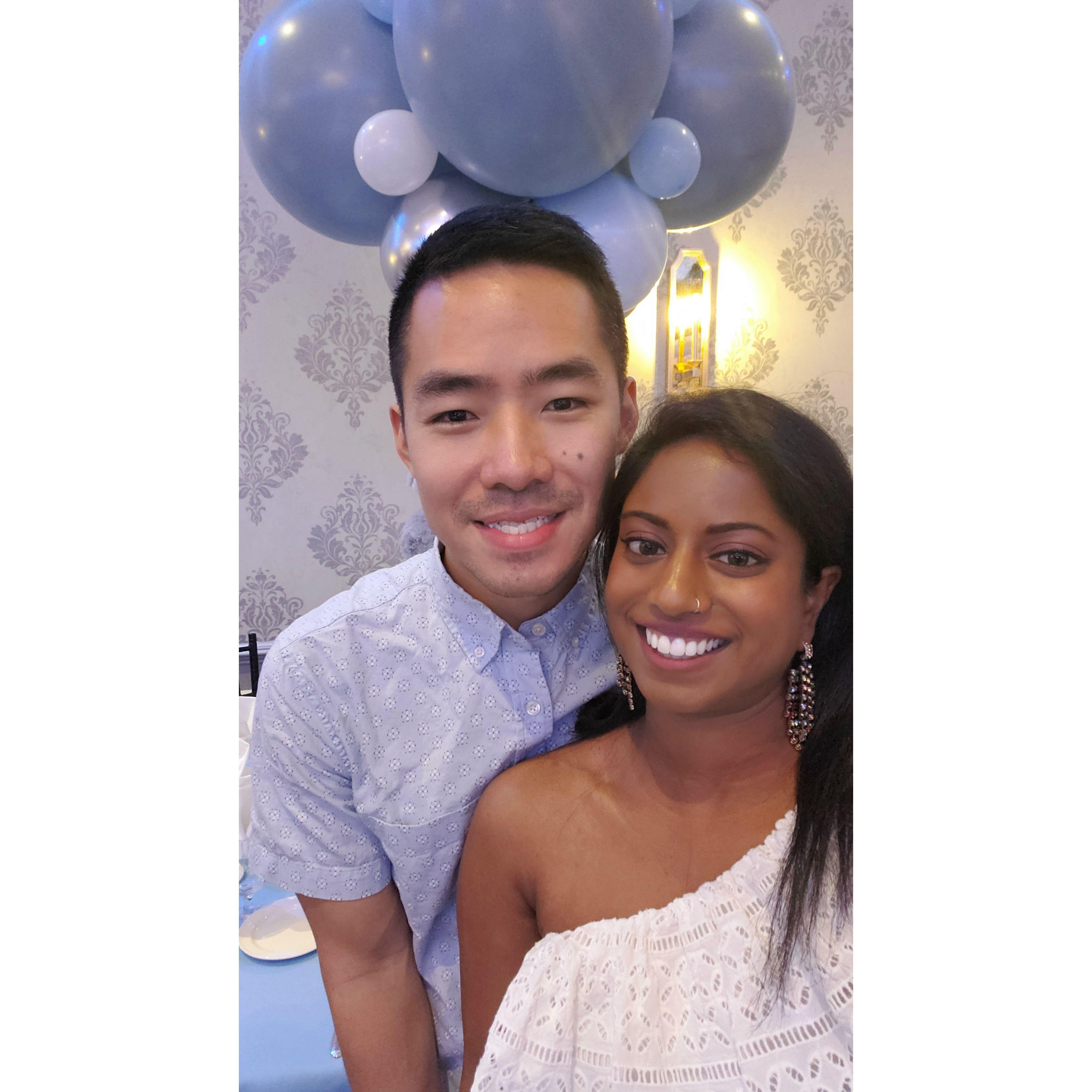 Daniela and Mike's baby shower