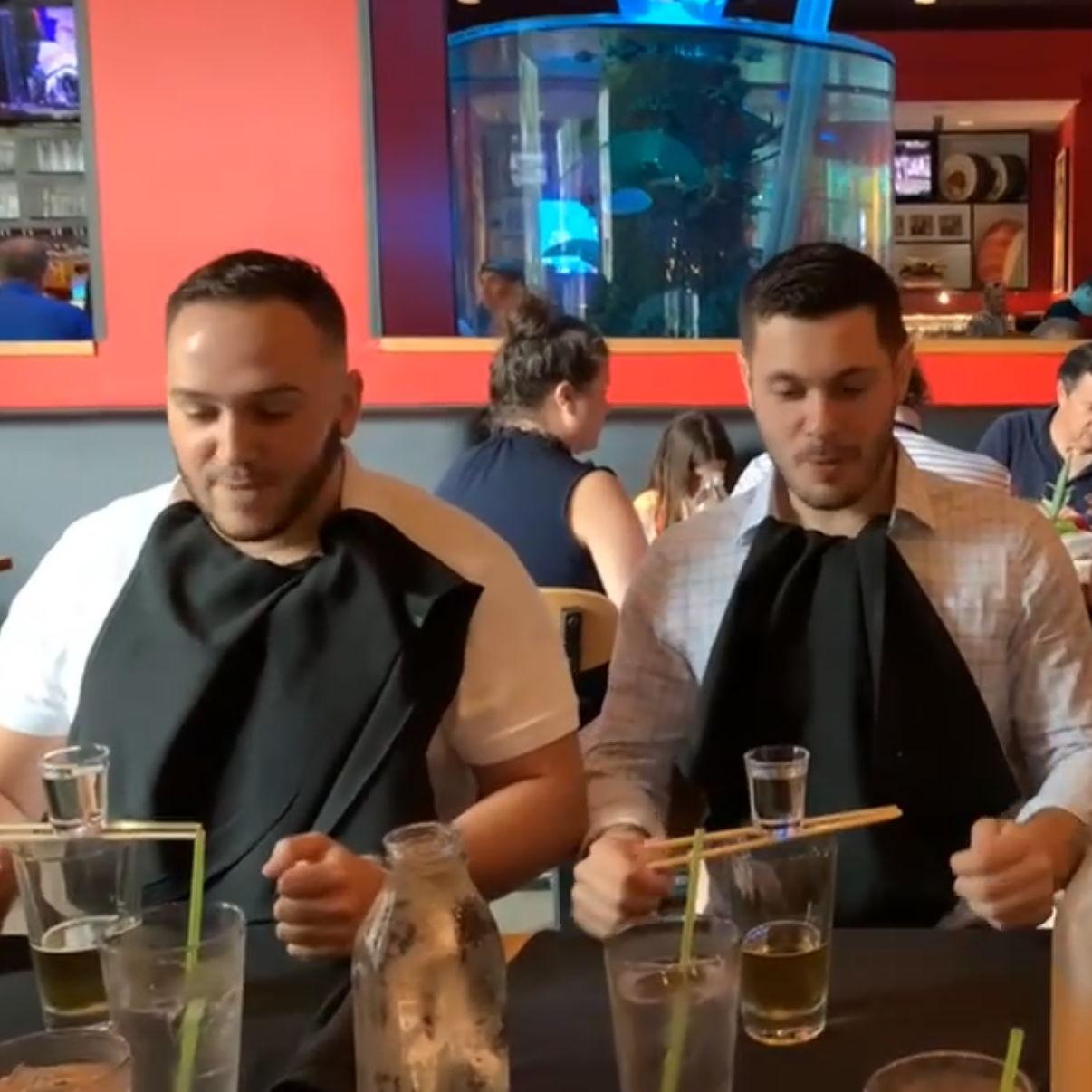 June 12, 2021 Raleigh, NC. The day we met! Except the only evidence I have is the boys mid sake bomb.