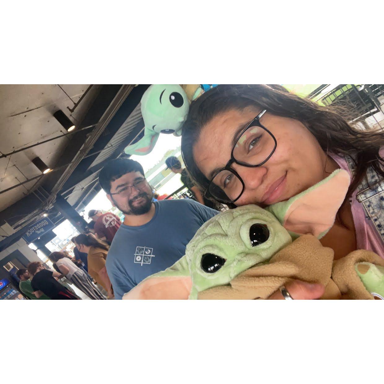 We loved Star Wars Night at the Round Rock Express game!