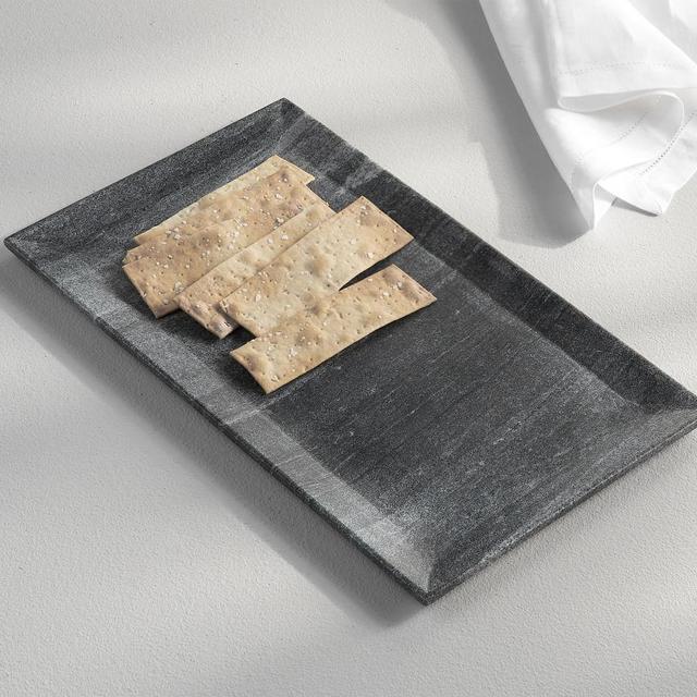 Black Marble Rectangular Platter