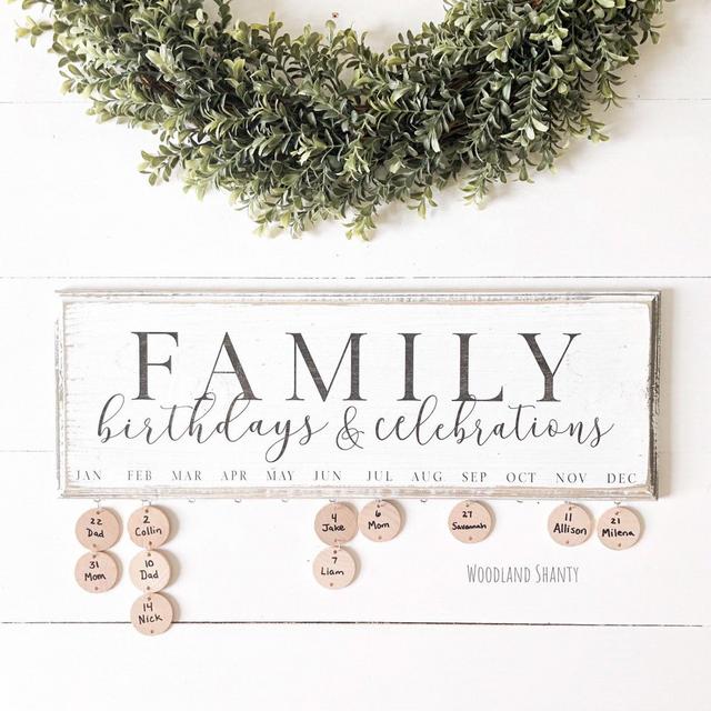 Family Birthday Board | Family Birthdays...