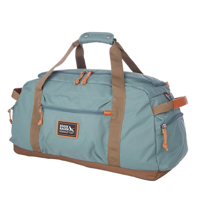 Eddie Bauer Bygone Duffel | Travel | Lightweight | Durable | Rugged Polyester/Nylon | U-Shaped Main Compartment