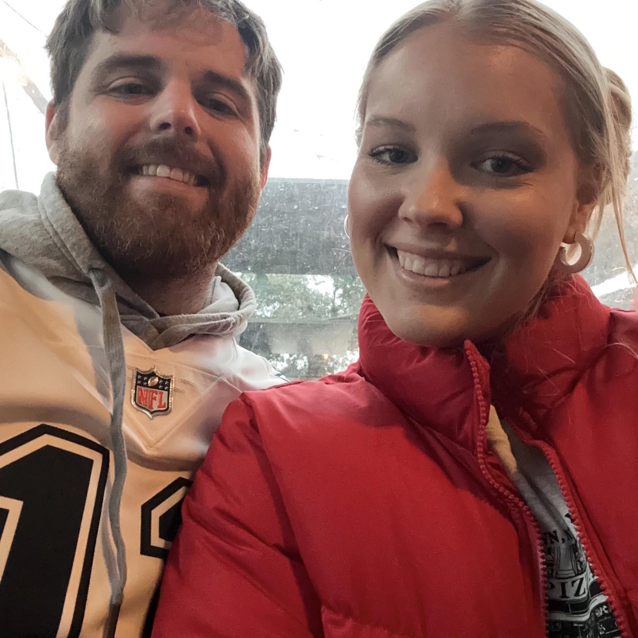 Football season watching the Chiefs