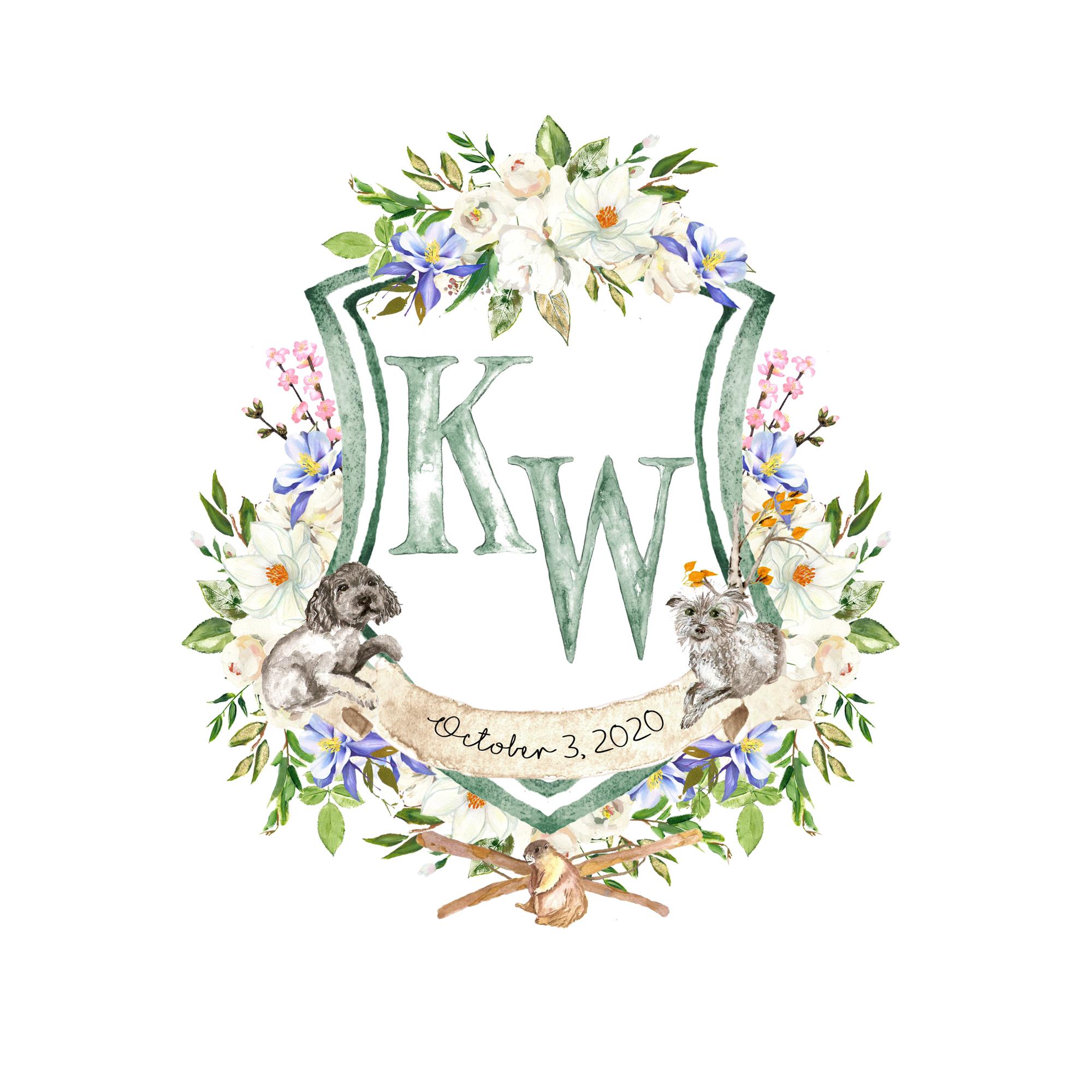 Crest by The White Moose Atelier on Etsy