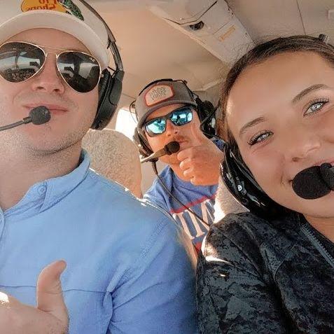 Reese (K-Lani's brother) took Jake & K-Lani on a fun flight while he was building hours towards his pilots license!