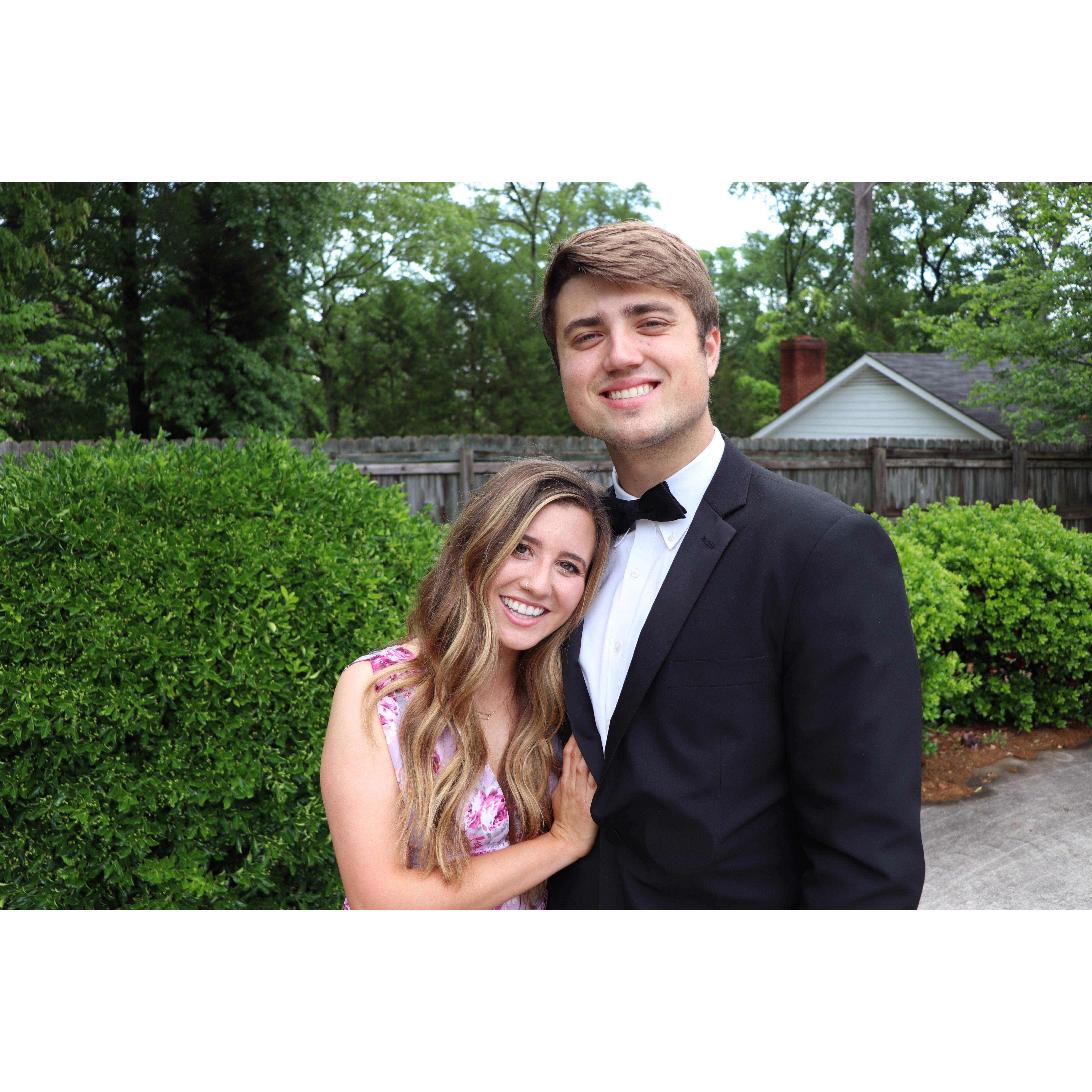 Sam's Chi O formal junior year
