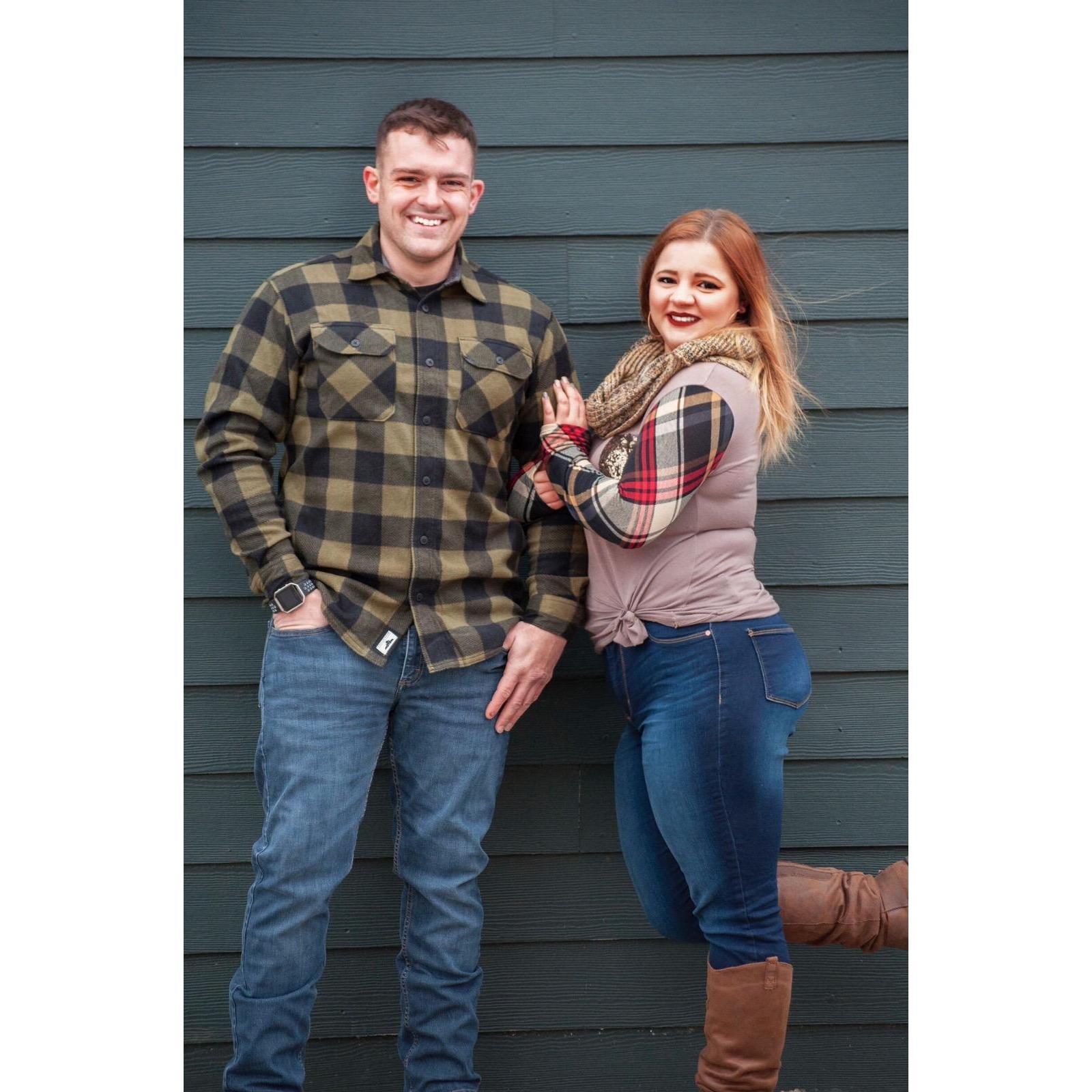 free photo sesh, we were for it! It was freezing by the way!