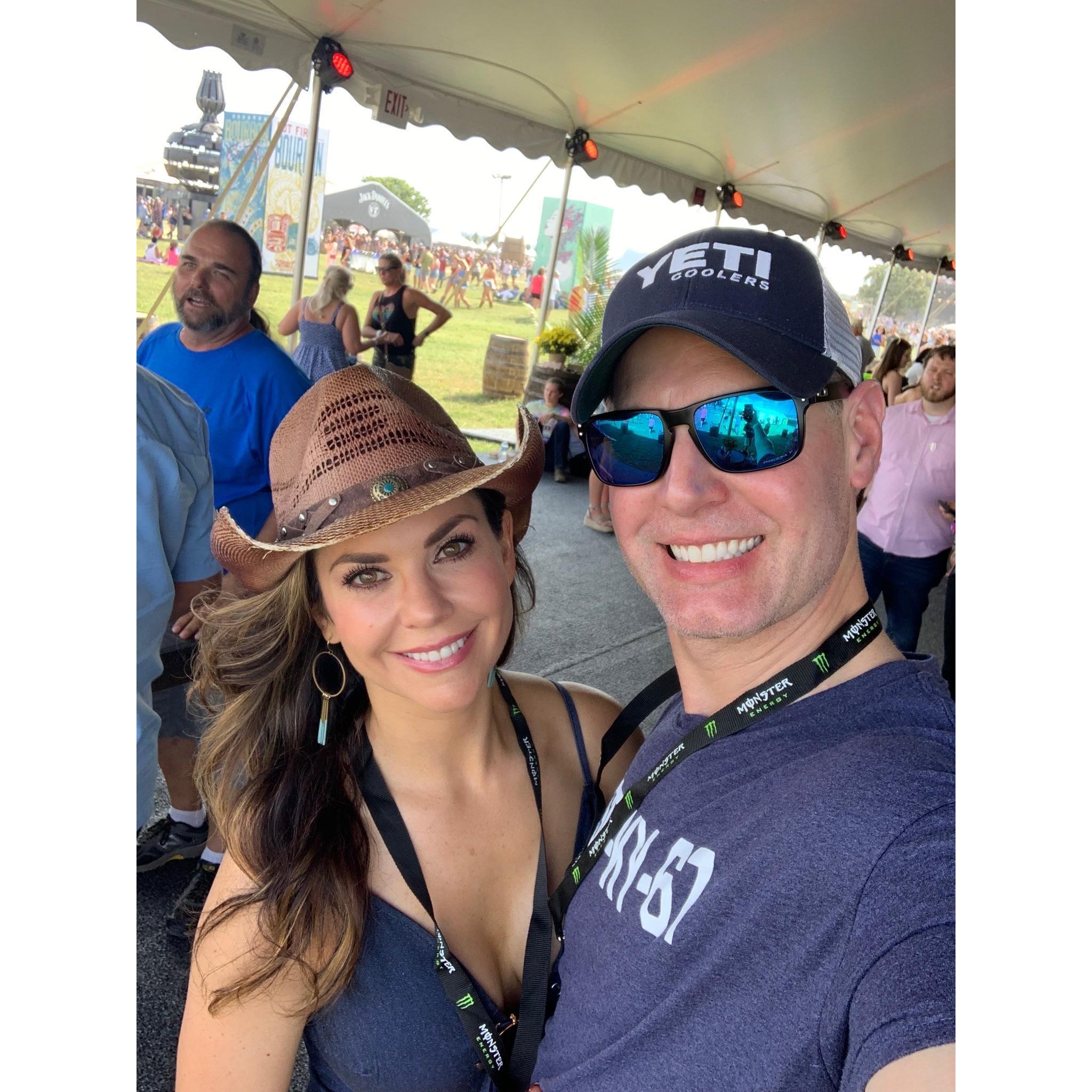 Our love for country concerts!