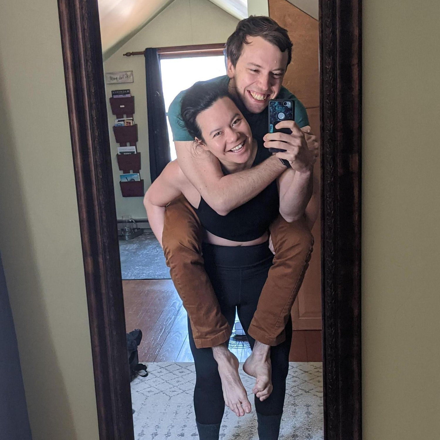 Like in any good partnership, they take turns carrying each other.