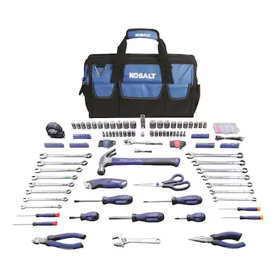 Kobalt Household Tool Set with Soft Case