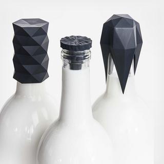 3-Piece Wine Bottle Stopper Set