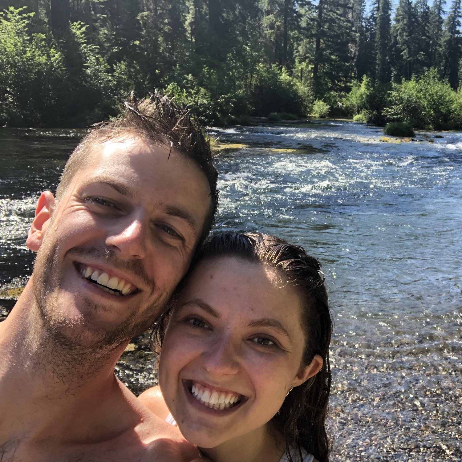 Camping near Rogue River!